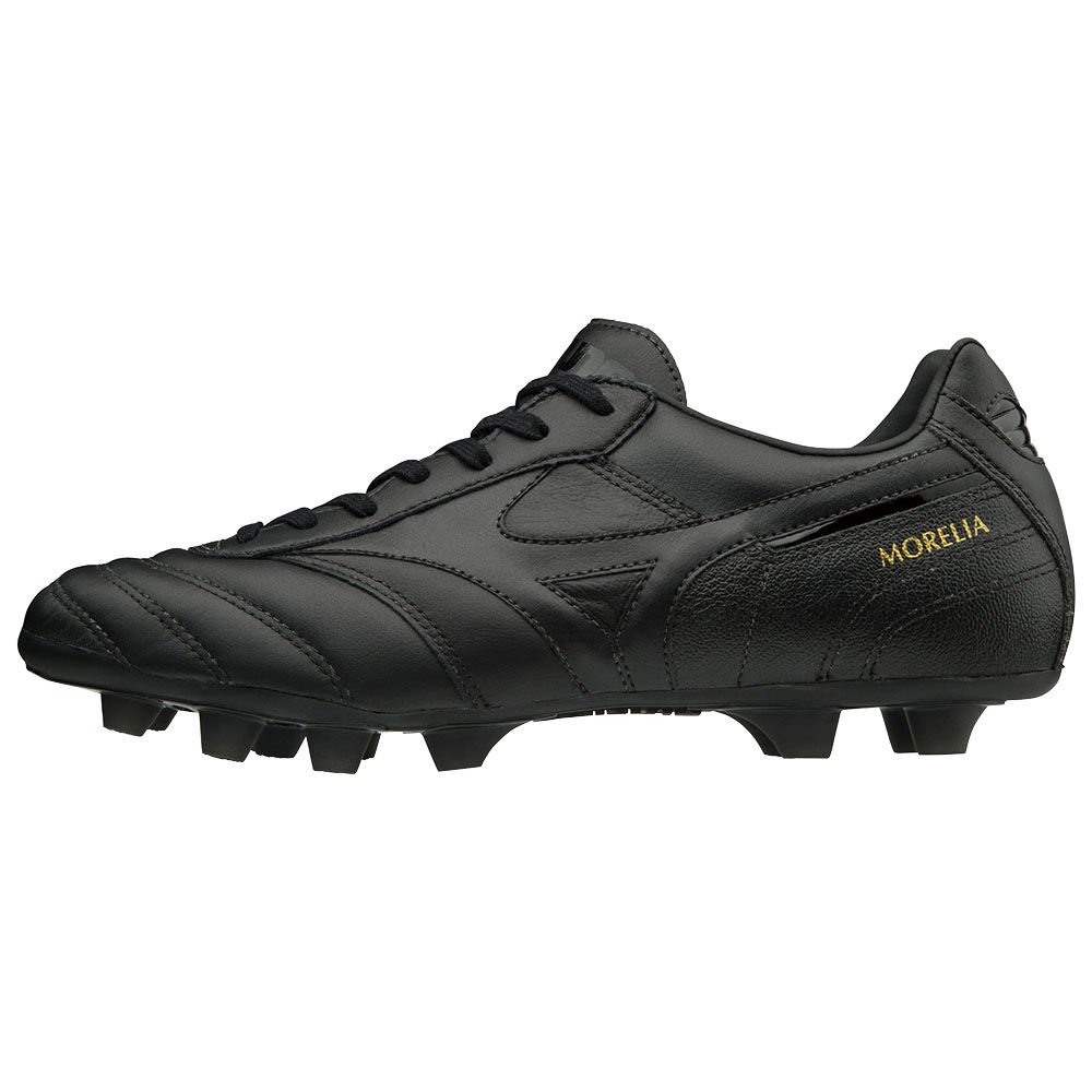 Mizuno Women's Soccer Cleats MORELIA II MD Black/Black - HVSLKEW-95